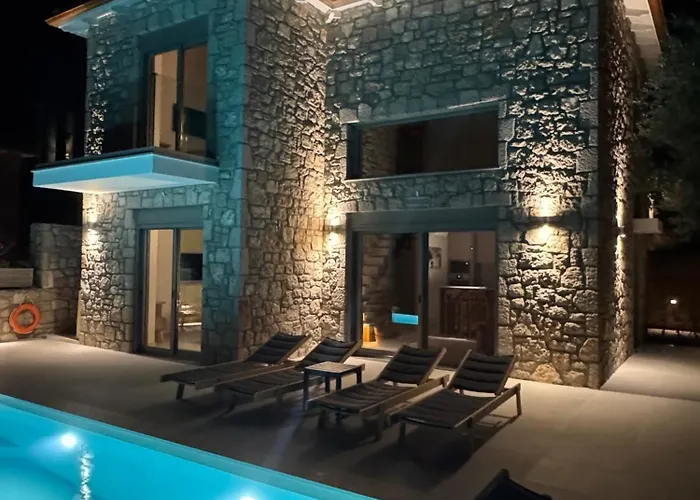 Luxury Ponti Hill Z Widokiem Na Morze Villa Vasiliki (Lefkada)