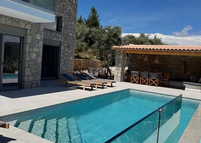 Luxury Ponti Hill Z Widokiem Na Morze * Vasiliki (Lefkada)