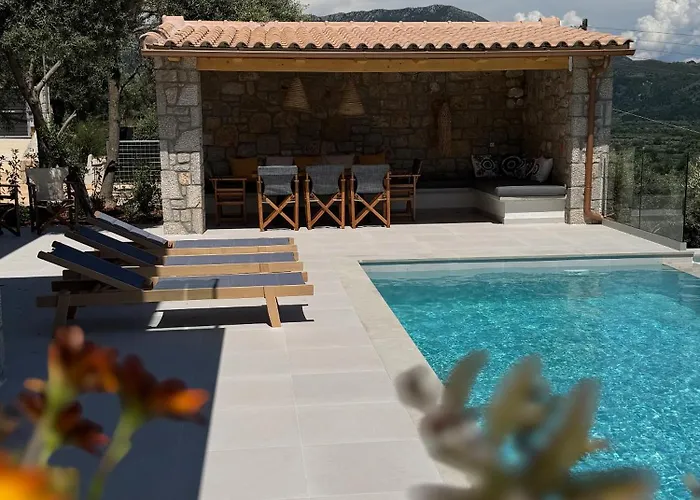 Luxury Ponti Hill Z Widokiem Na Morze Villa