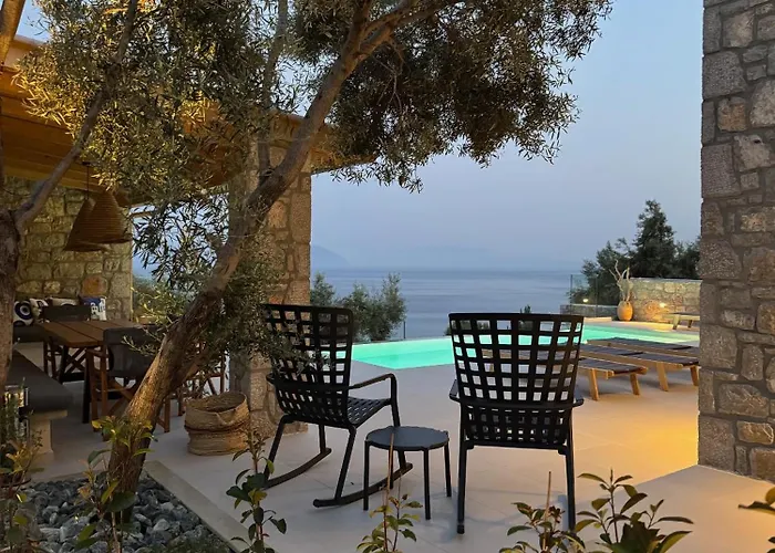 Luxury Ponti Hill Z Widokiem Na Morze Villa *