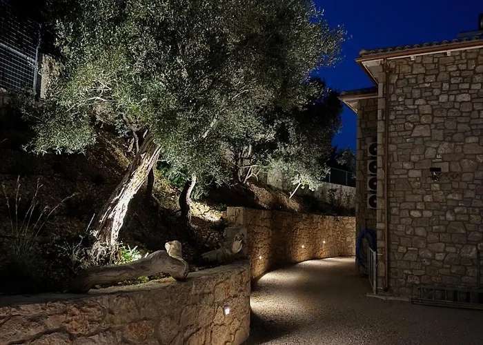 Luxury Ponti Hill Z Widokiem Na Morze Villa