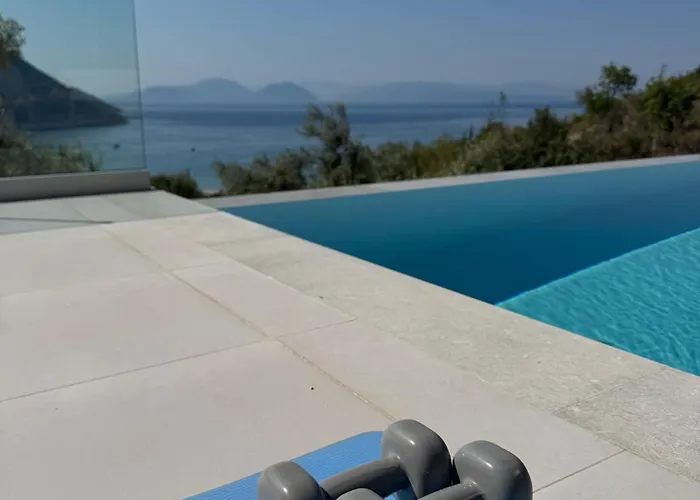 Luxury Ponti Hill Z Widokiem Na Morze Vasiliki (Lefkada)