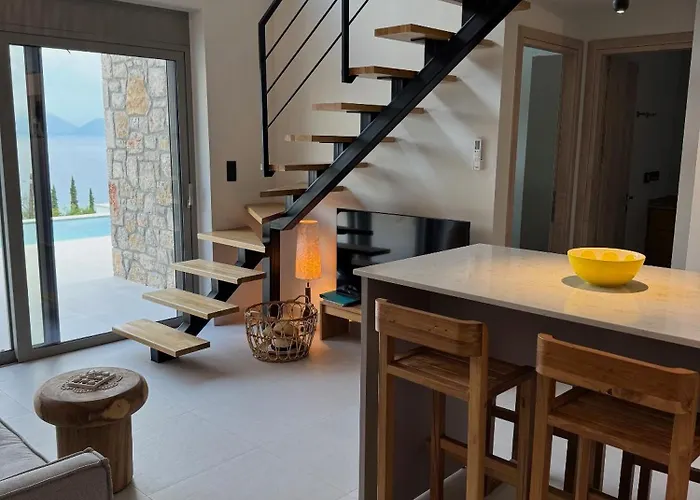 Luxury Ponti Hill Z Widokiem Na Morze Villa Vasiliki (Lefkada)