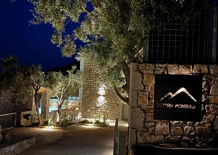 Luxury Ponti Hill Z Widokiem Na Morze *