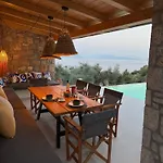 Luxury Ponti Hill Z Widokiem Na Morze Villa