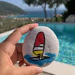 Luxury Ponti Hill Z Widokiem Na Morze Vasiliki