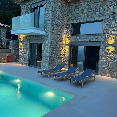 Luxury Ponti Hill Z Widokiem Na Morze Villa Vasiliki