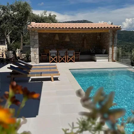 Luxury Ponti Hill Z Widokiem Na Morze Villa