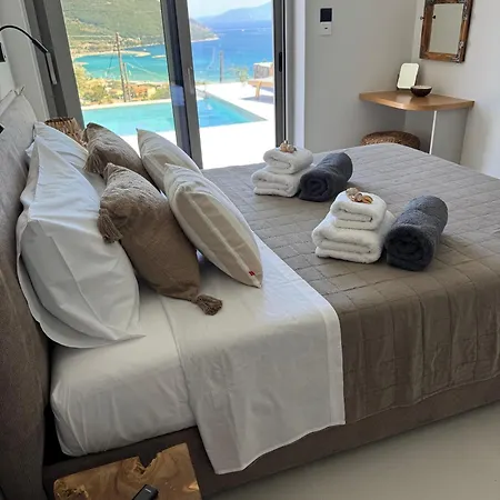 Luxury Ponti Hill Z Widokiem Na Morze Villa Vasiliki