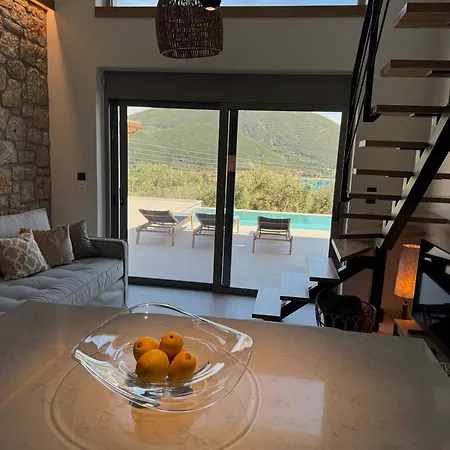 Luxury Ponti Hill Z Widokiem Na Morze Villa