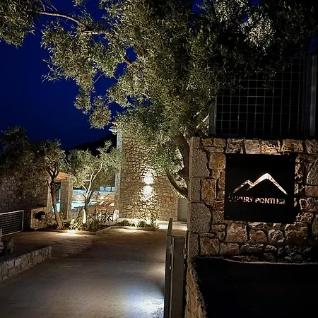 Luxury Ponti Hill Z Widokiem Na Morze *