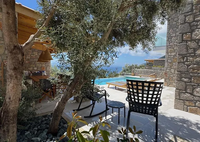 Luxury Ponti Hill Z Widokiem Na Morze